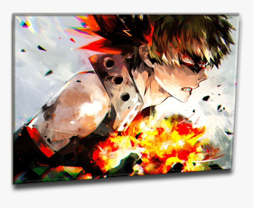 Boku No Hero Academia Bakugou Painting , Png Download - Bakugou Fanart, Transparent Png, Free Download