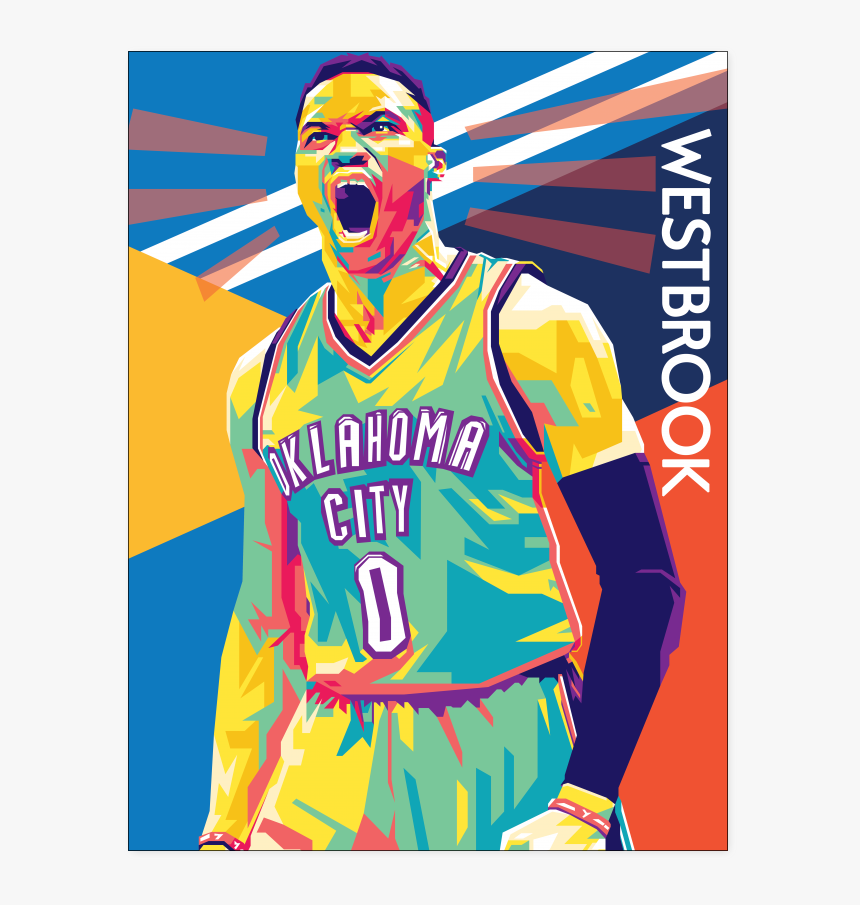 Russell Westbrook Pop Art, HD Png Download, Free Download