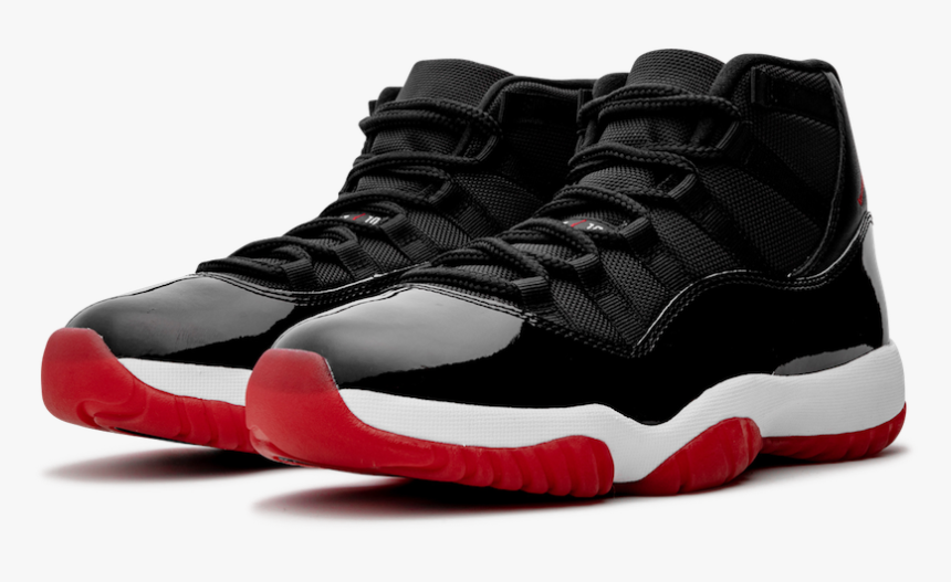 Air Jordan 11 Bred - Jordan 11 Breds 2019, HD Png Download, Free Download