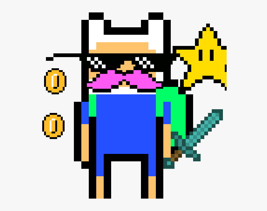 8 Bit Finn The Human, HD Png Download, Free Download