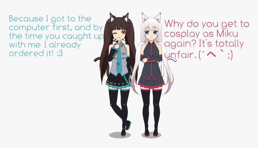 Nekopara Cosplay By Missy28352 - Wallpaper, HD Png Download, Free Download