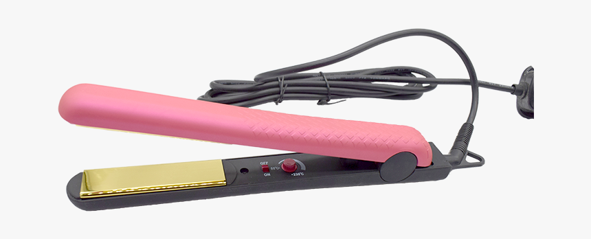 Ceramic 2 In 1 Professional Flat Iron With Led On/off - Hairdresser, HD Png Download, Free Download