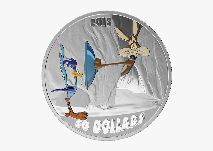 Road Runner Coyote Silver Coin, HD Png Download, Free Download