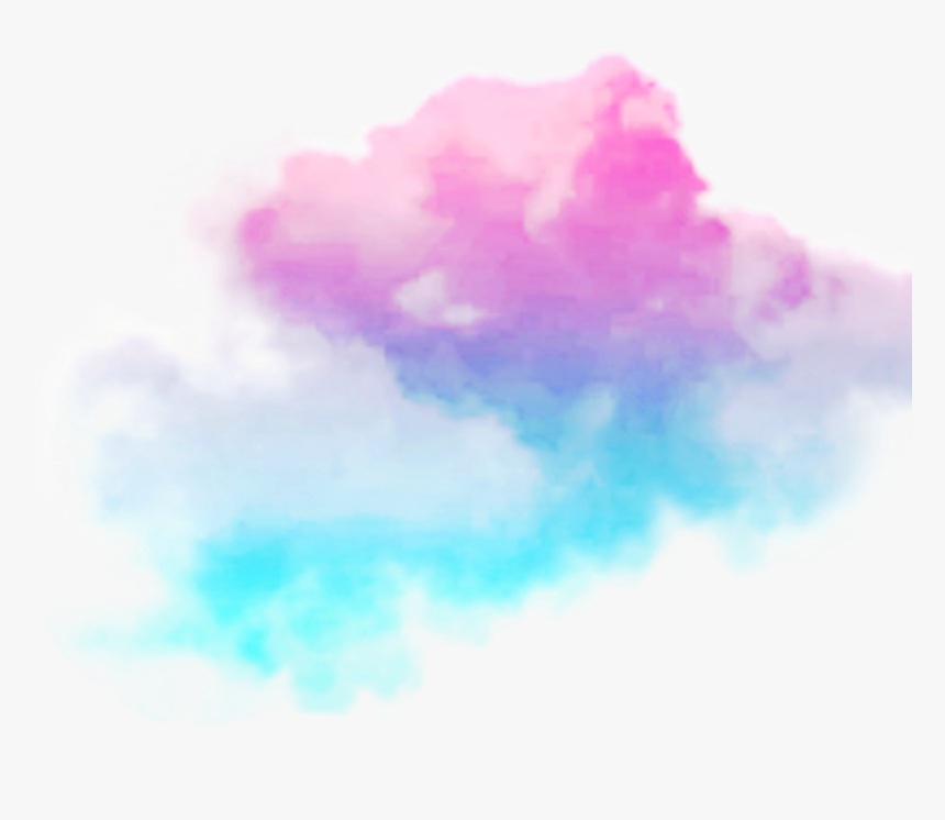 #freetoedit #pink #purple #blue #clouds - Color Cloud Transparent Background, HD Png Download, Free Download