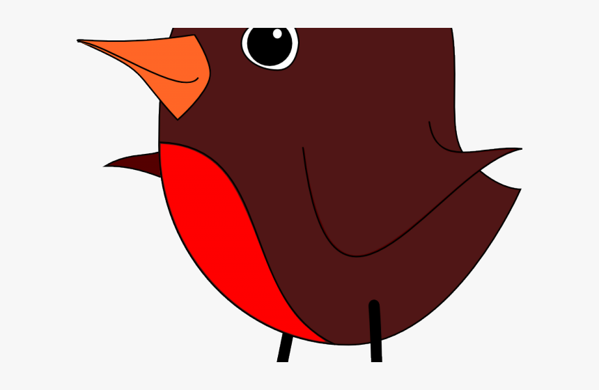 Robin Clipart Black And White - Transparent Background Robin Clip Art, HD Png Download, Free Download