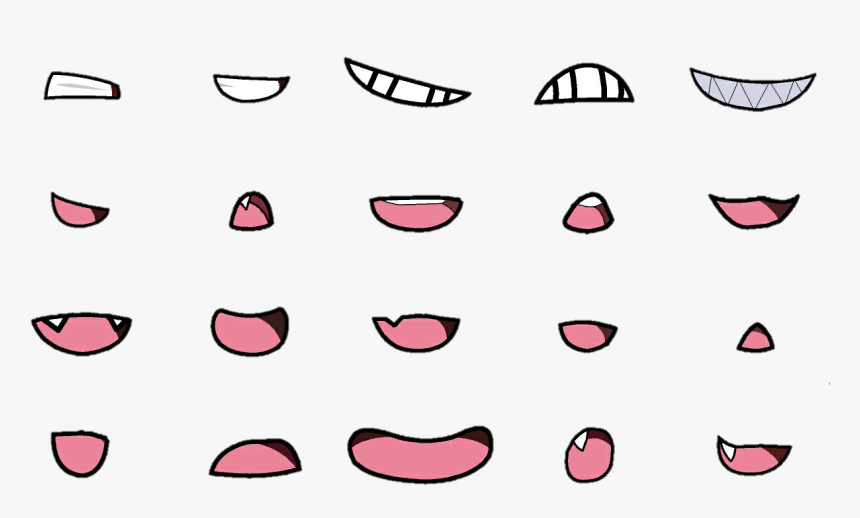 Gacha Life Mouth Png, Transparent Png, Free Download