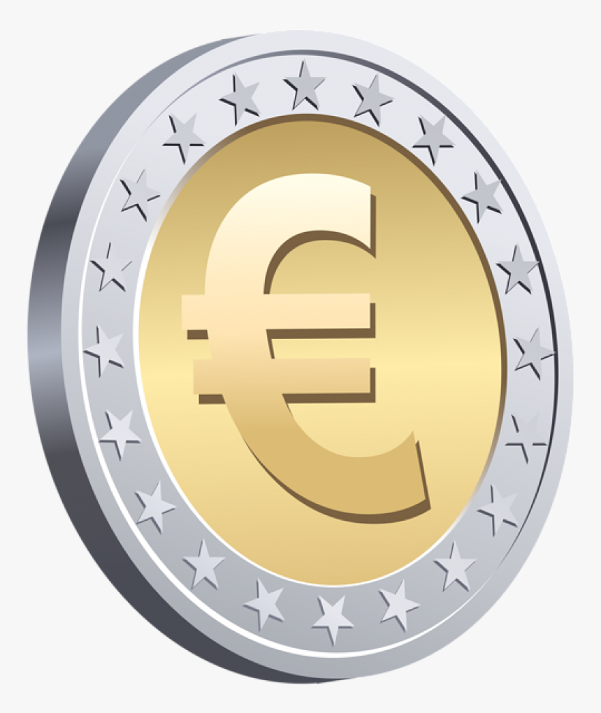 Gold Coins Png Image - Euro Clip Art, Transparent Png, Free Download