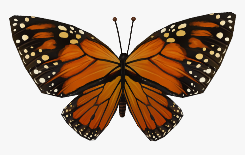 Monarch Butterfly Wing Transparent, HD Png Download, Free Download