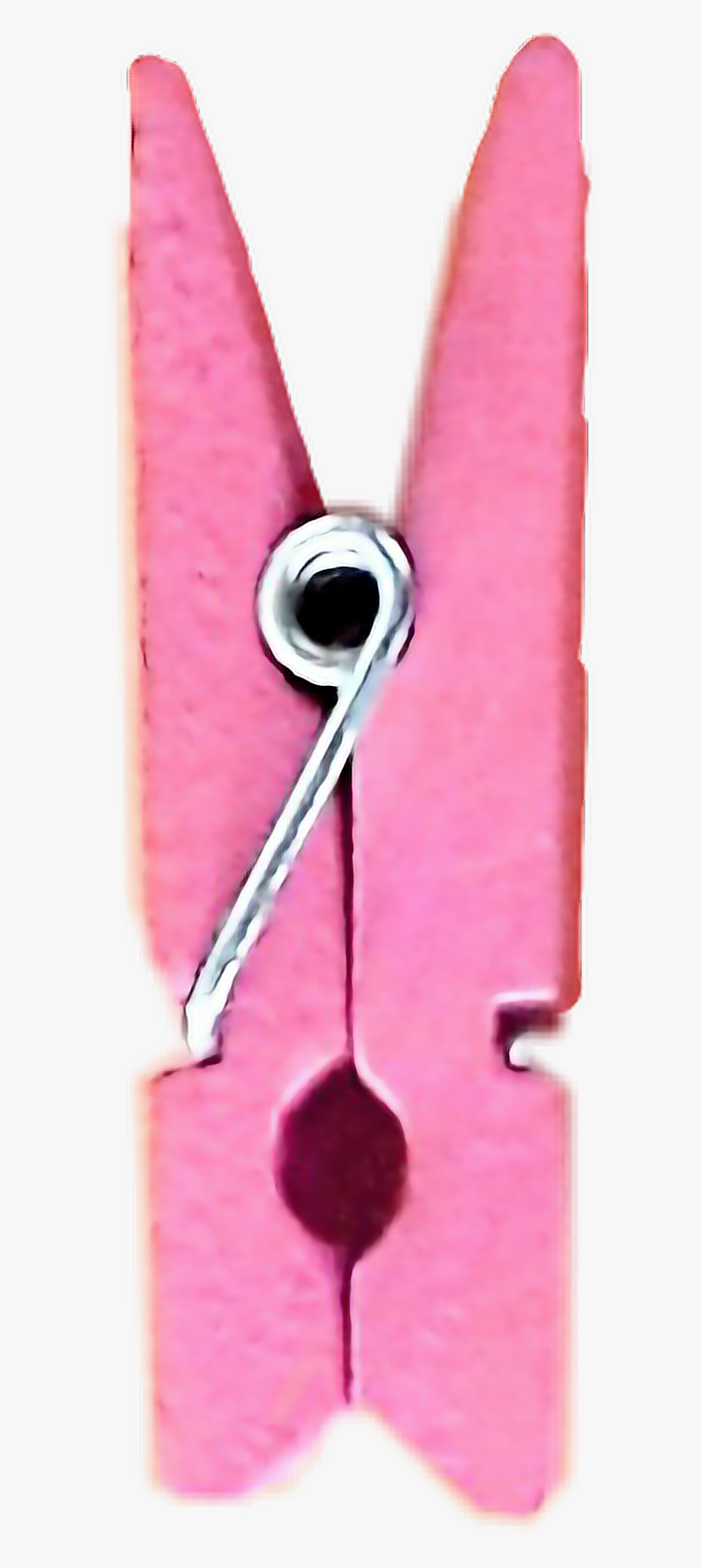 #clip #pink #pin #clothespin - Wood, HD Png Download, Free Download