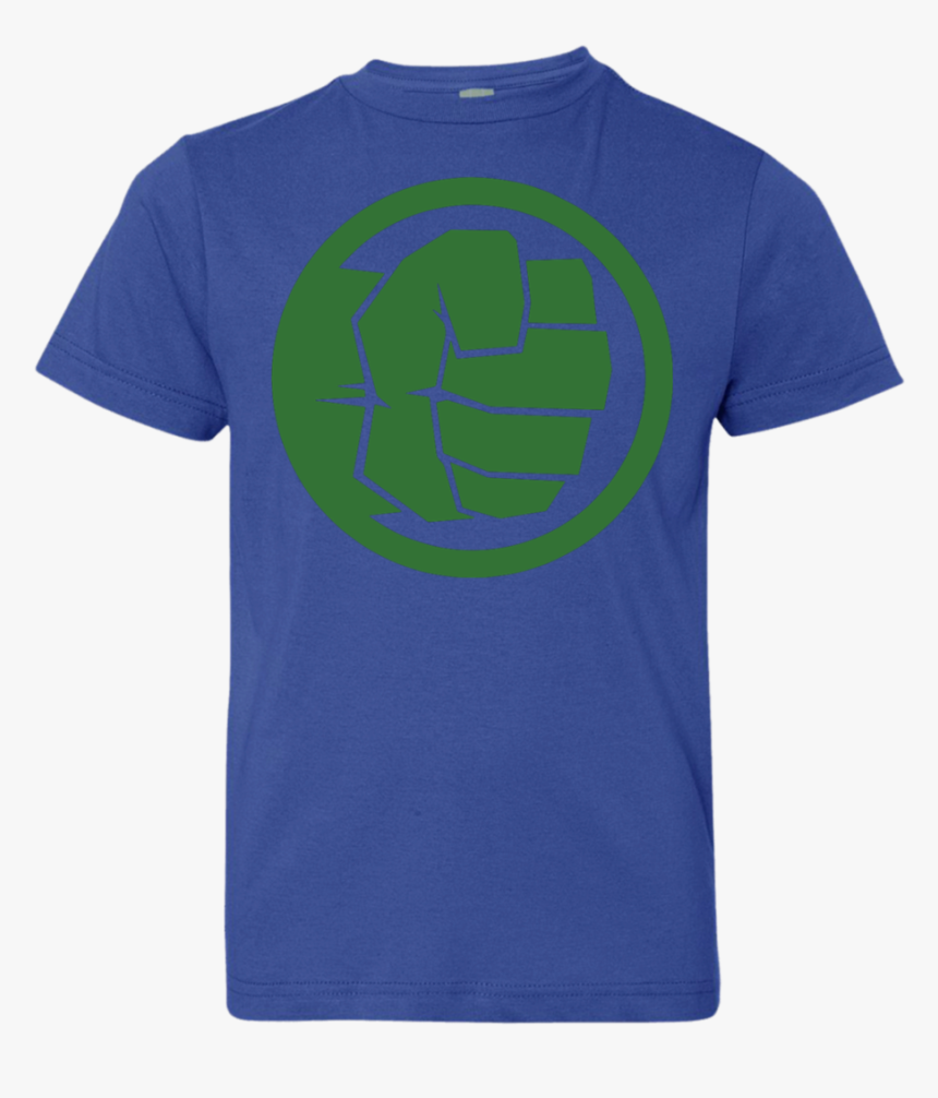 Hulk Fist Graphic Youth Jersey T Shirt - T-shirt, HD Png Download, Free Download