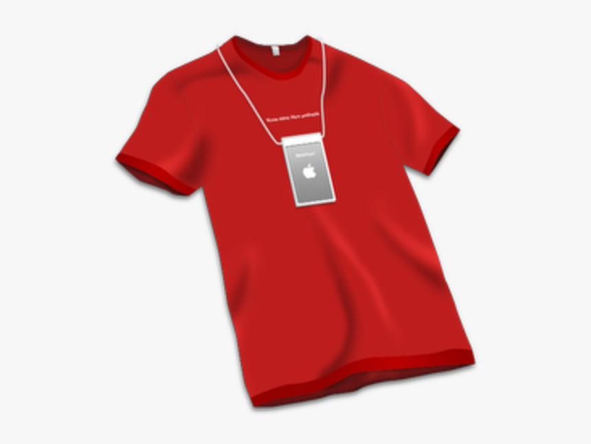 Apple Red Tshirt, HD Png Download, Free Download