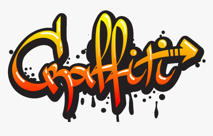 Word Art Spray Painted, HD Png Download, Free Download