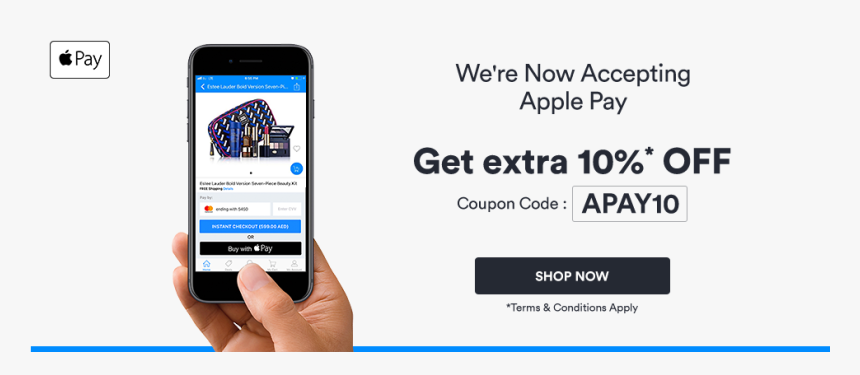 Get Extra 10%* Off - Apple Pay, HD Png Download, Free Download