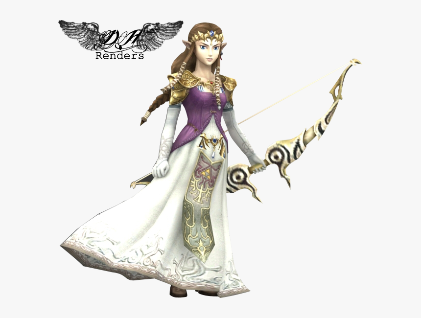 Princess Zelda Bow And Arrow , Png Download - Princess Zelda Bow And Arrow, Transparent Png, Free Download