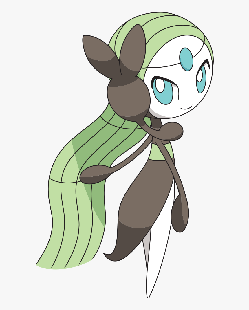 Legendary Pokemon Transparent Gif , Png Download - Pokemon Meloetta Shiny, ...