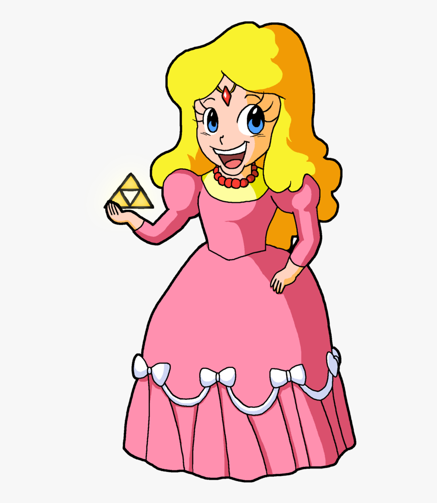 The Original Princess Zelda - Cartoon, HD Png Download, Free Download