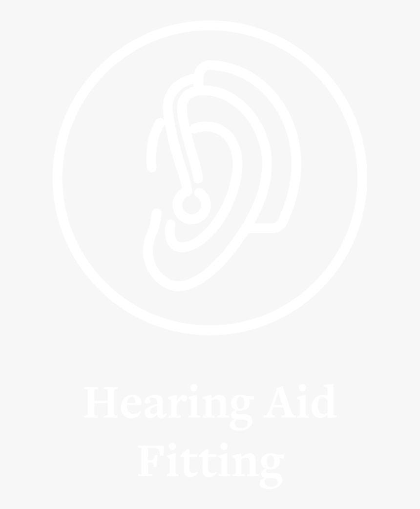Hearing Aid Fitting - Johns Hopkins Logo White, HD Png Download, Free Download