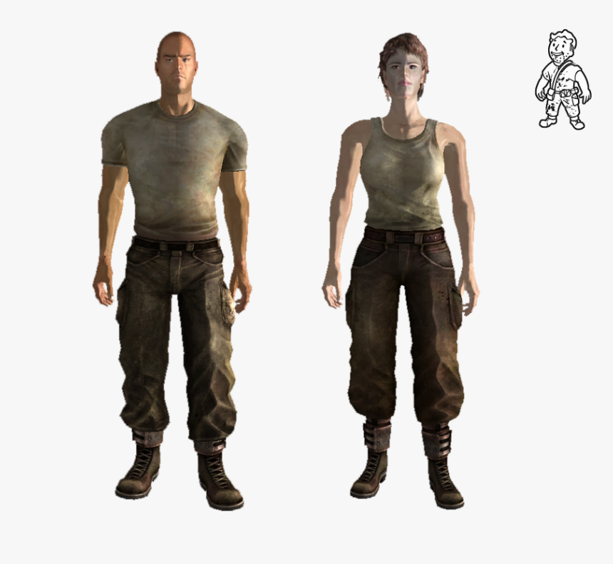 Nukapedia The Vault - Barechested, HD Png Download, Free Download