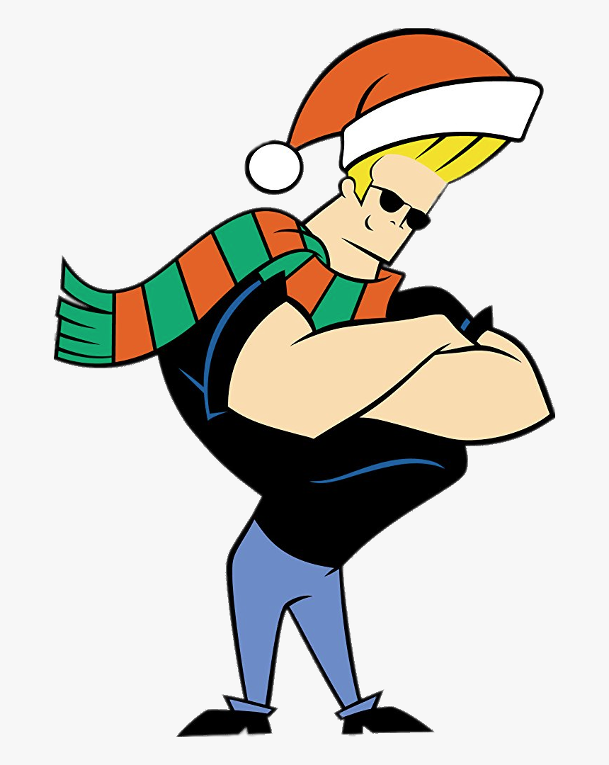 Johnny Bravo Christmas Outfit - Johnny Bravo Merry Christmas, HD Png Download, Free Download