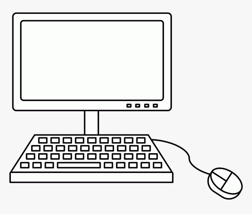 Computer-2105123 960 720 - Klavye Ve Monitör, HD Png Download, Free Download