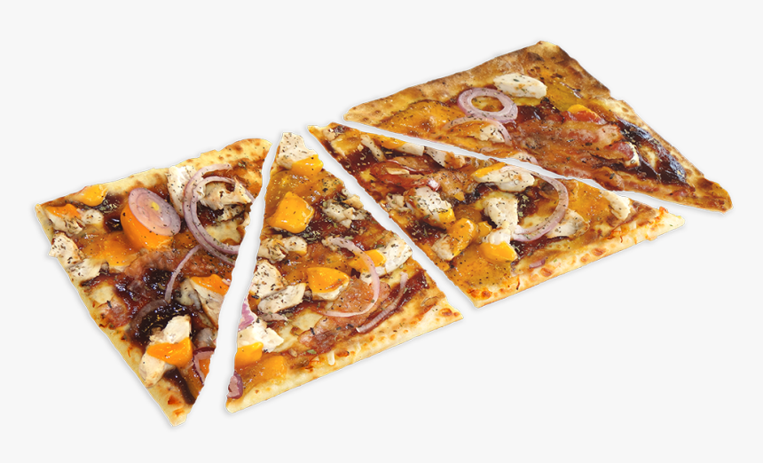 Bbq Chicken Poulet Bbq-image - Bbq Chicken Flatbread Quiznos, HD Png Download, Free Download