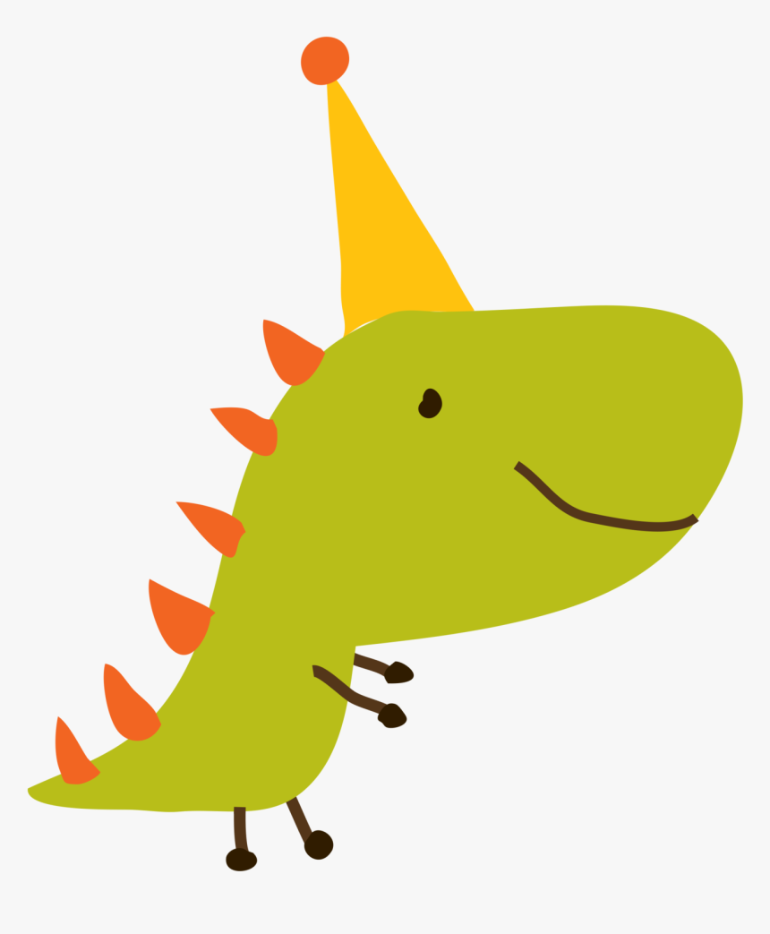 Cartoon Party Dinosaur, HD Png Download, Free Download