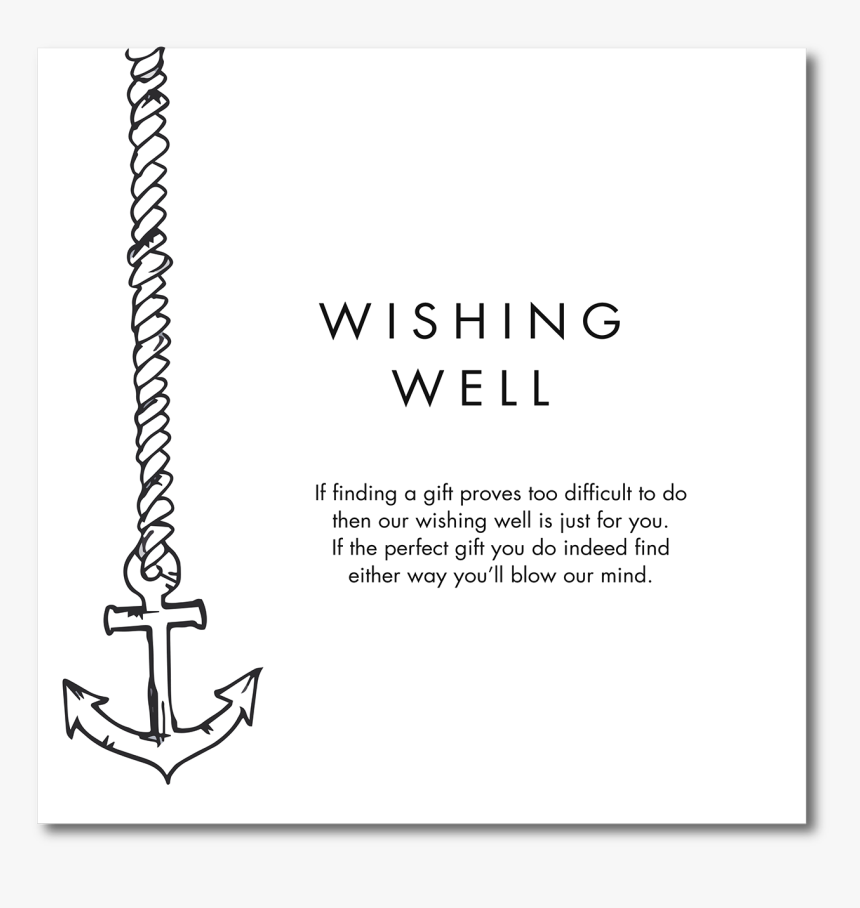 Nautical Wishing Well"
 Class="lazyload Lazyload Fade - Wishing Well Message Wedding, HD Png Download, Free Download