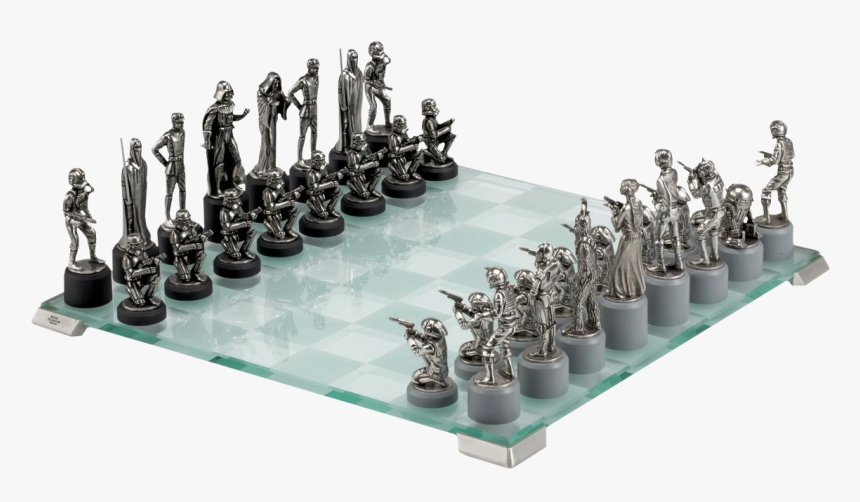 Classic Pewter Chess Set - Star Wars Chess Set Royal Selangor, HD Png Download, Free Download