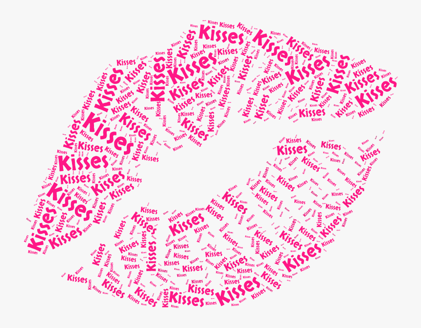 Transparent Kisses Png - Kiss Word, Png Download, Free Download