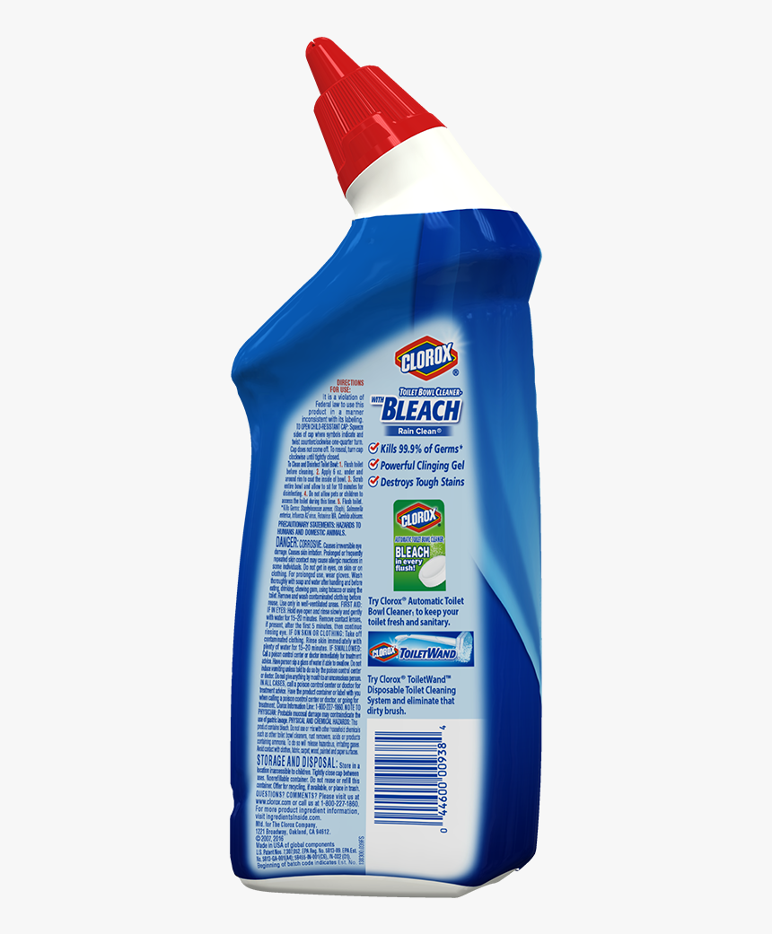 Clorox Toilet Bowl Cleaner Label, HD Png Download, Free Download