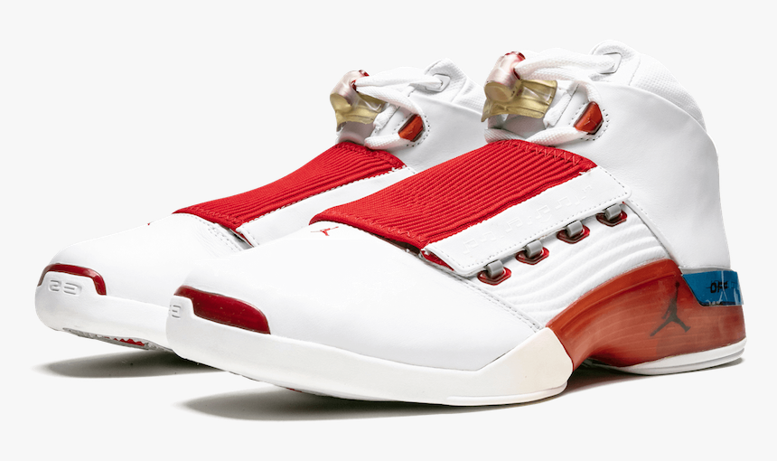 Air Jordan 17 Varsity Red 302720-161 2002 Release Date - Jordan 17 Red And White, HD Png Download, Free Download