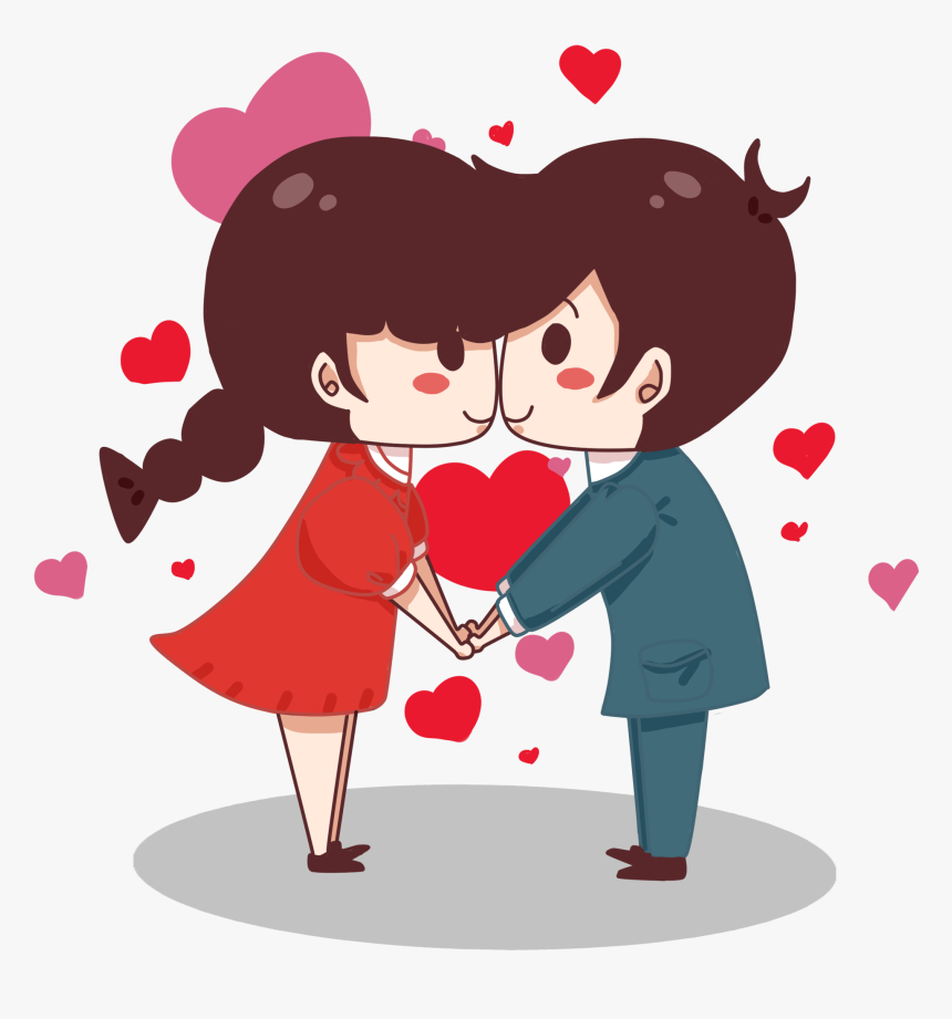 Love Romantic Pic Of Cartoon, HD Png Download, Free Download