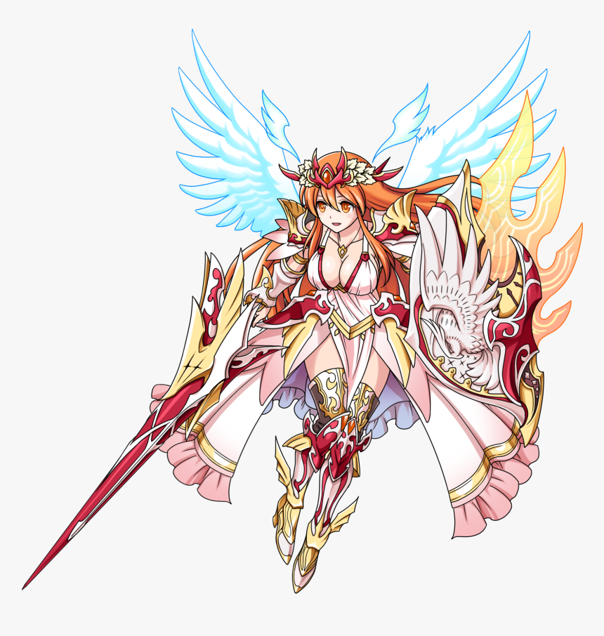 Gear-athena, Fire Of Grace Render , Png Download - 雅典 娜 獸 神, Transparent Png, Free Download