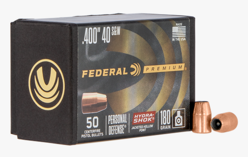 Federal Bullets - Hydra-shok, HD Png Download, Free Download