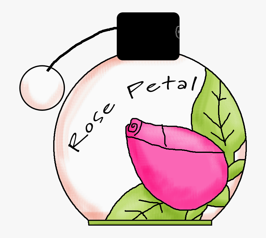 Perfumes, Makes , Jóias E Etc - Rose Perfume Clipart, HD Png Download, Free Download