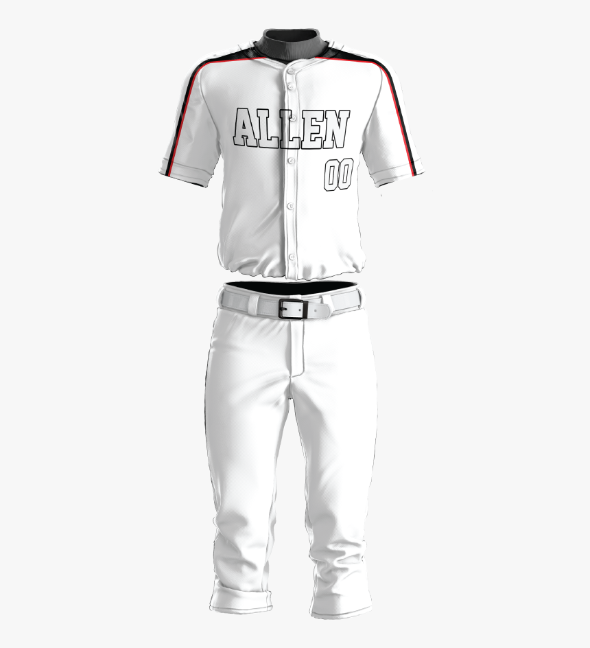 Custom Baseball Uniform Pro Tackle Twill Or Sewn On - Baseball, HD Png Download, Free Download