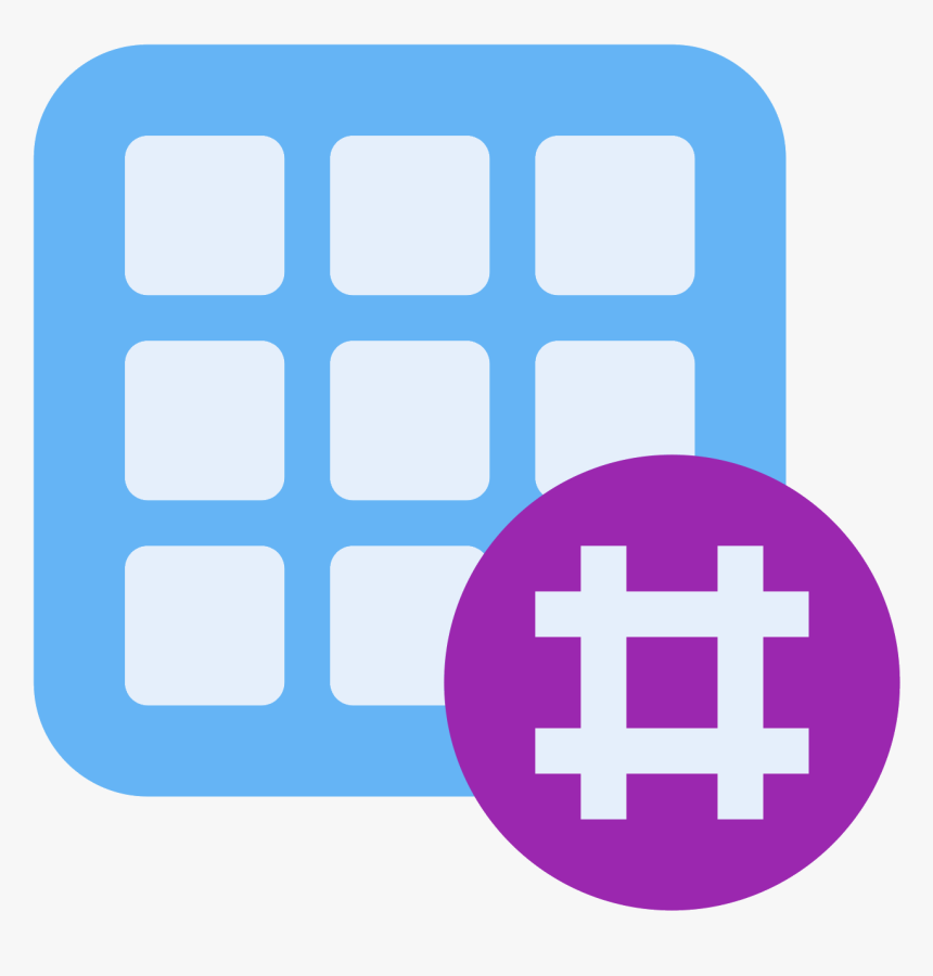 Cuadrícula Actividad Hashtag Icon - Cross, HD Png Download, Free Download