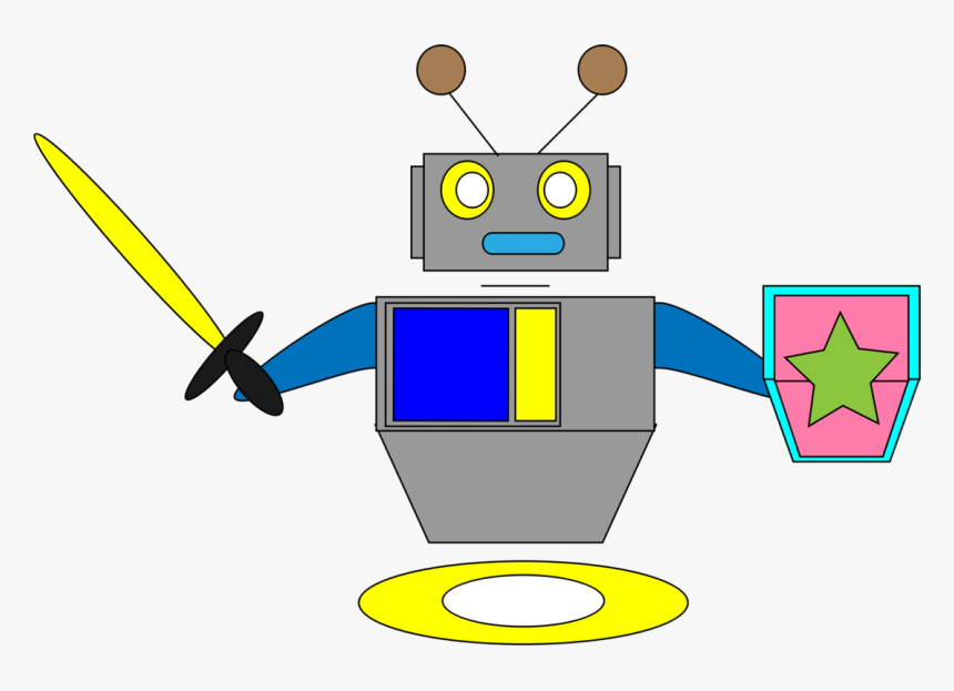 Machine,art,robot - Cartoon, HD Png Download, Free Download