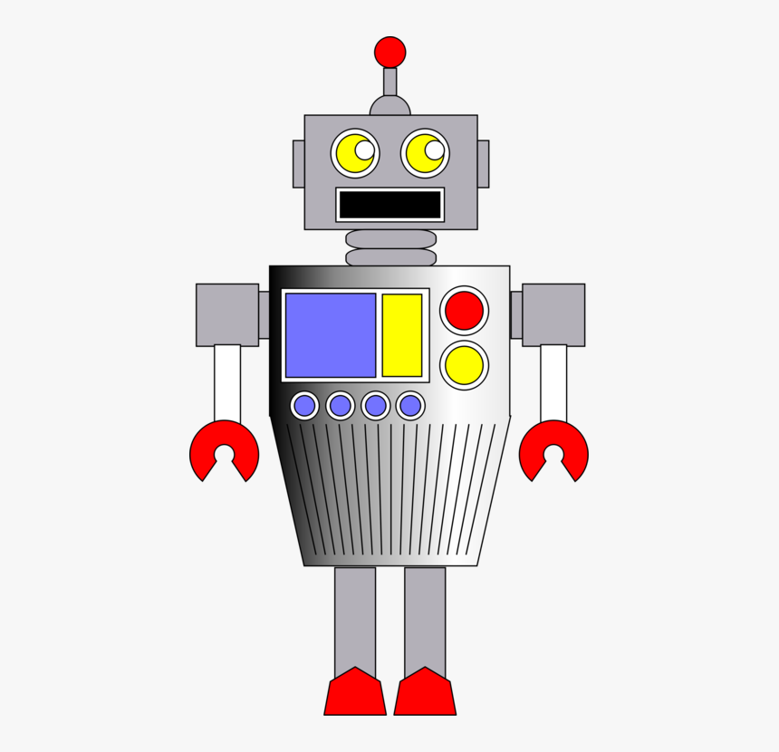 Angle,robot,machine - Cartoon, HD Png Download, Free Download