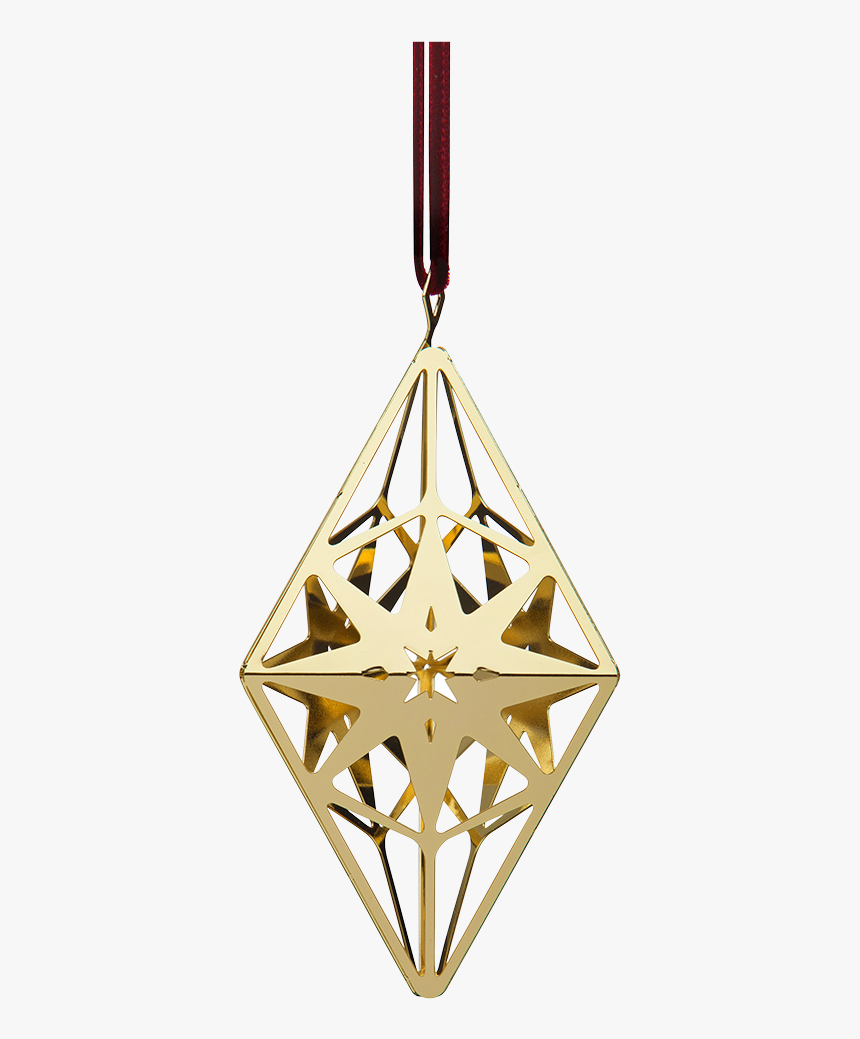 Harlequin Rhombe H11 3 Gold Plated Karen Blixen - Rosendahl Copenhagen Diamond Hanger 11,3 Cm, HD Png Download, Free Download