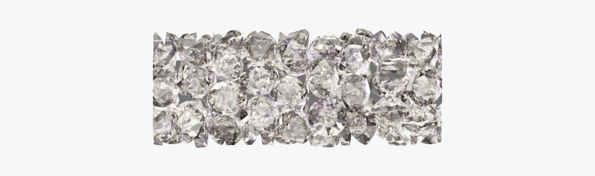 Swarovski 5951 Fine Rocks Tube Bead 15mm Crystal Moonlight - Silver, HD Png Download, Free Download