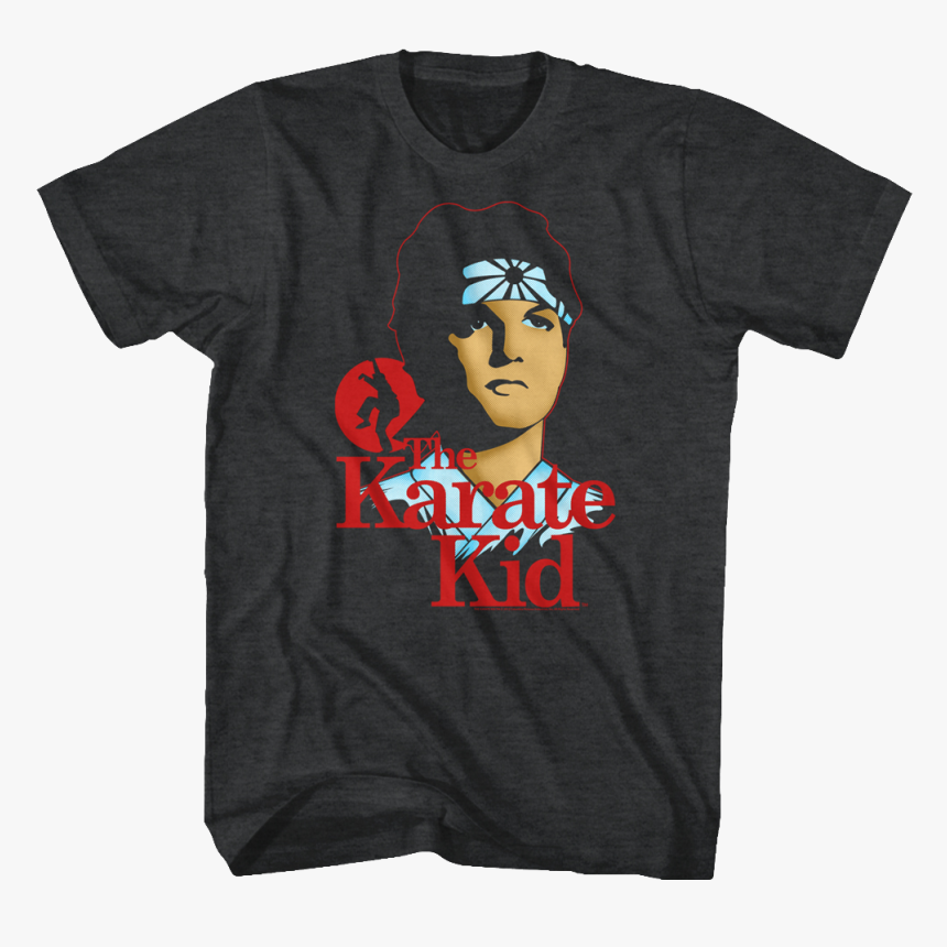 Daniel Outline Karate Kid T-shirt - Vintage Pink Floyd The Wall Tee Shirt, HD Png Download, Free Download