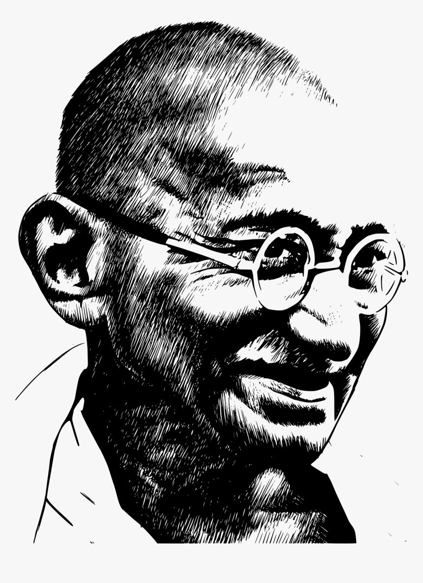 Mahatma Gandhi Clipart Png, Transparent Png, Free Download