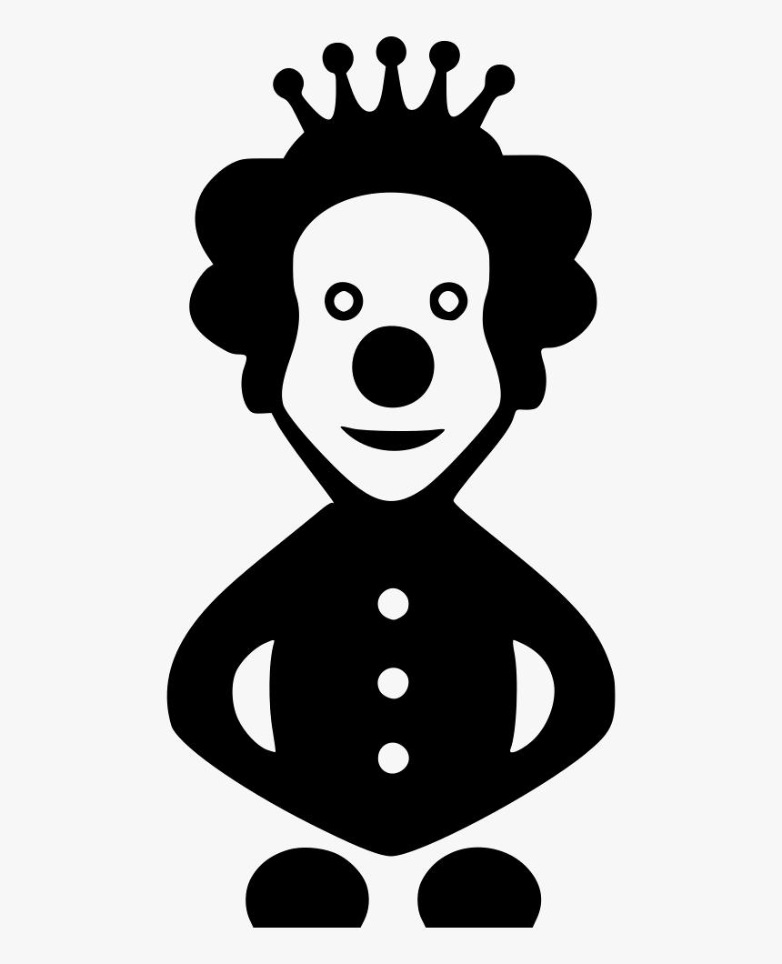 Clown With Crown, HD Png Download, Free Download