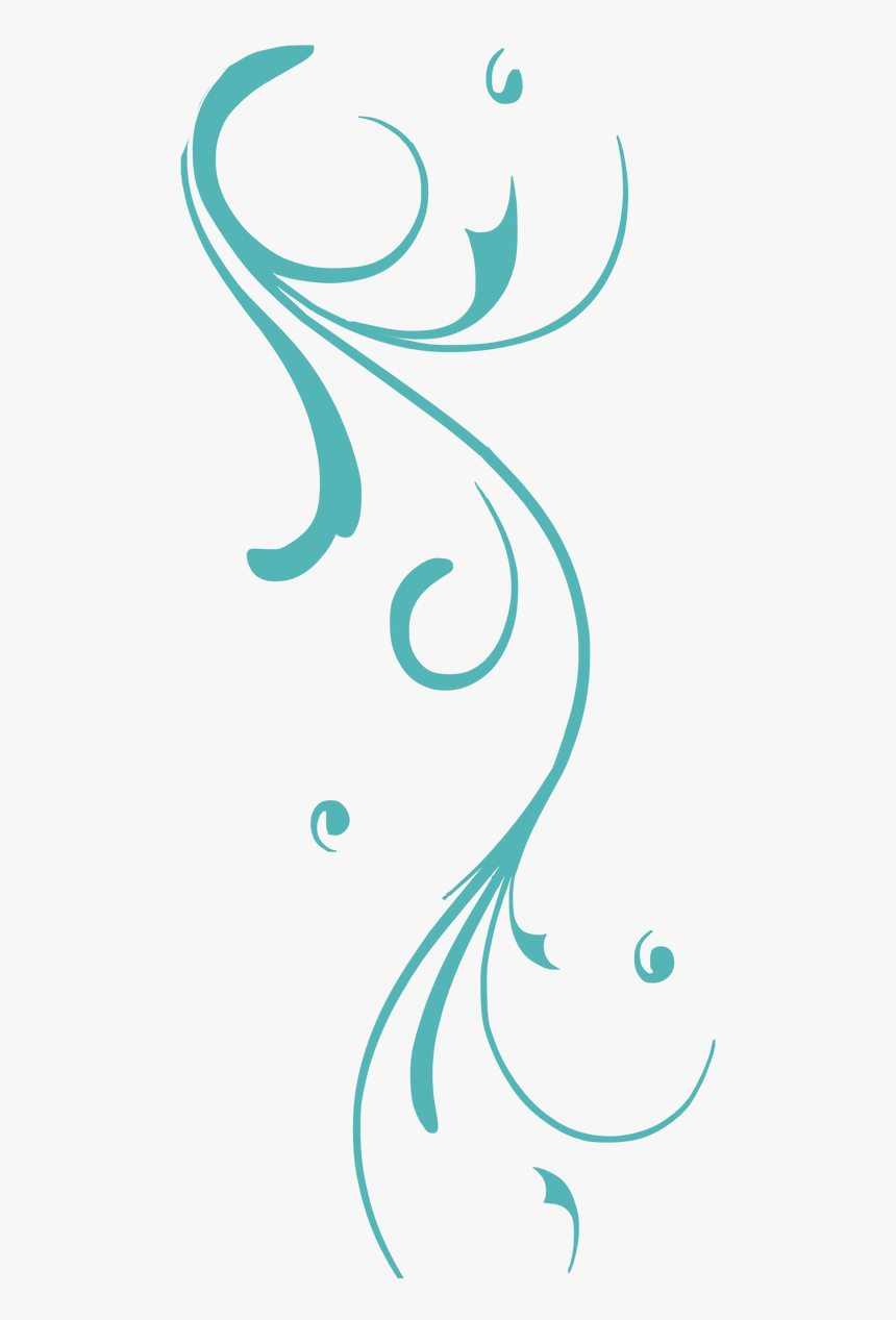 Swirl - Transparent Blue Swirl Design Png, Png Download, Free Download