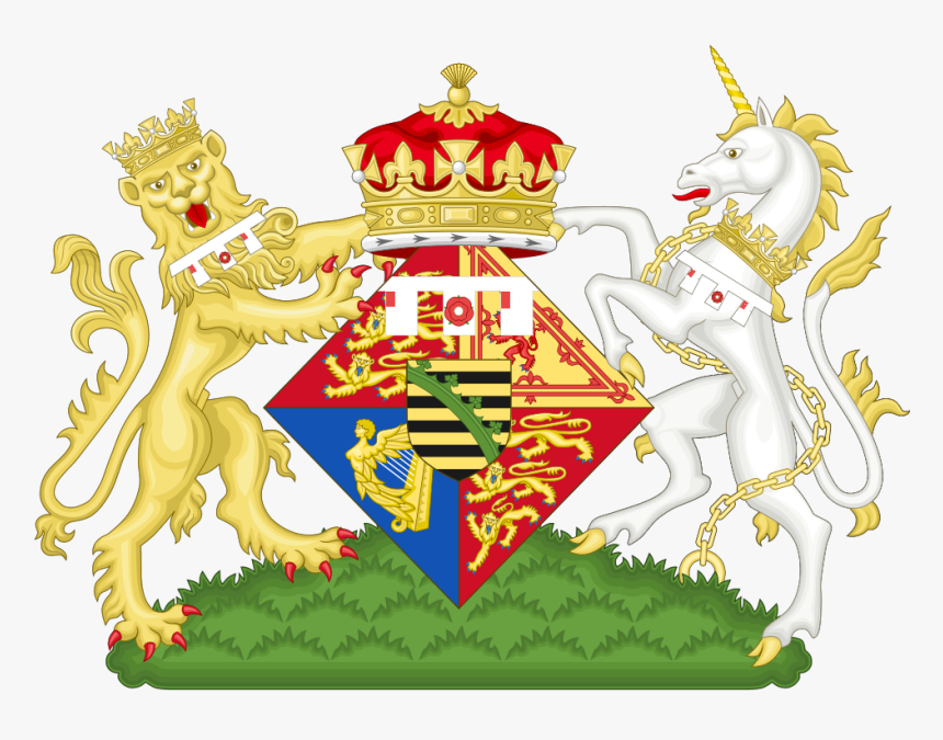 File - Louiseargyllarms - Royal Coat Of Arms, HD Png Download, Free Download