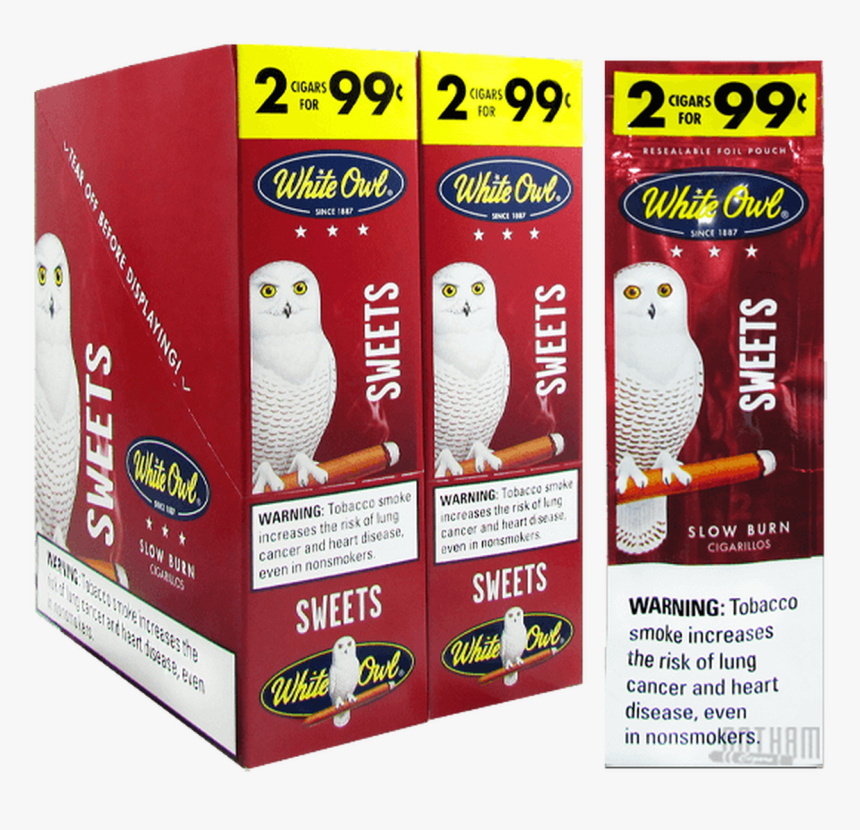 White Owl Cigarillos Sweets - White Owl Cigars Grape, HD Png Download, Free Download