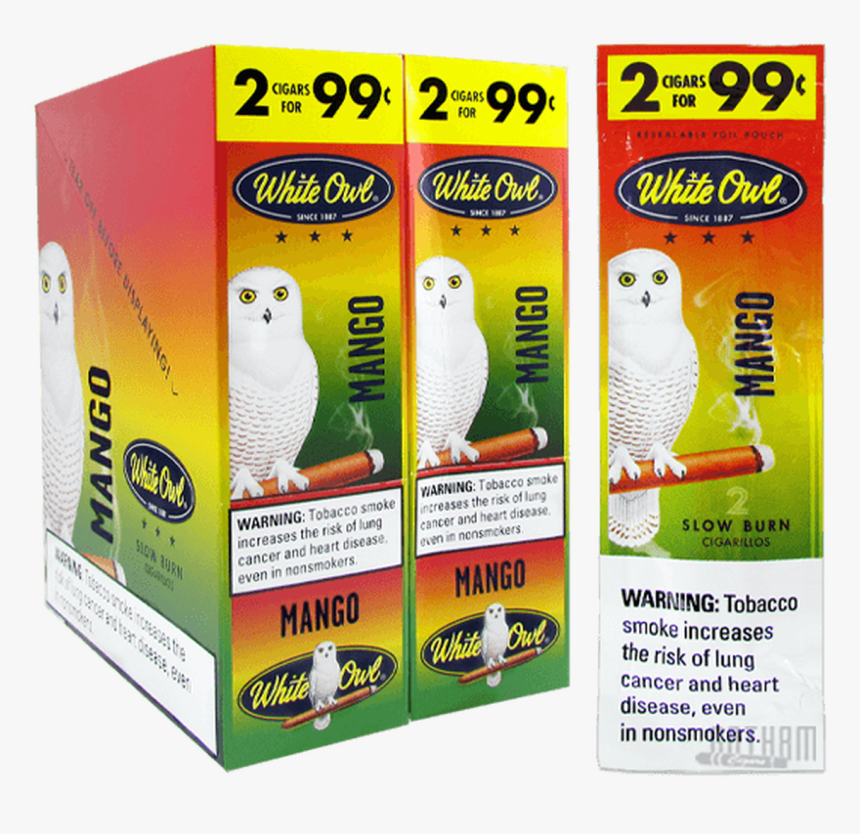 White Owl Cigarillos Mango - White Owl Mango, HD Png Download, Free Download