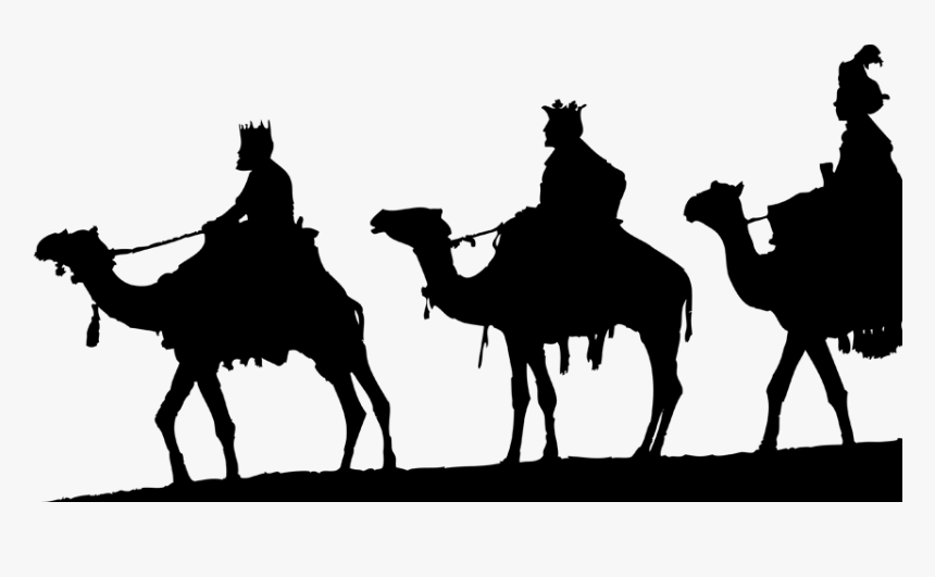 Reyes-magos - Silueta Reyes Magos Jpg, HD Png Download, Free Download