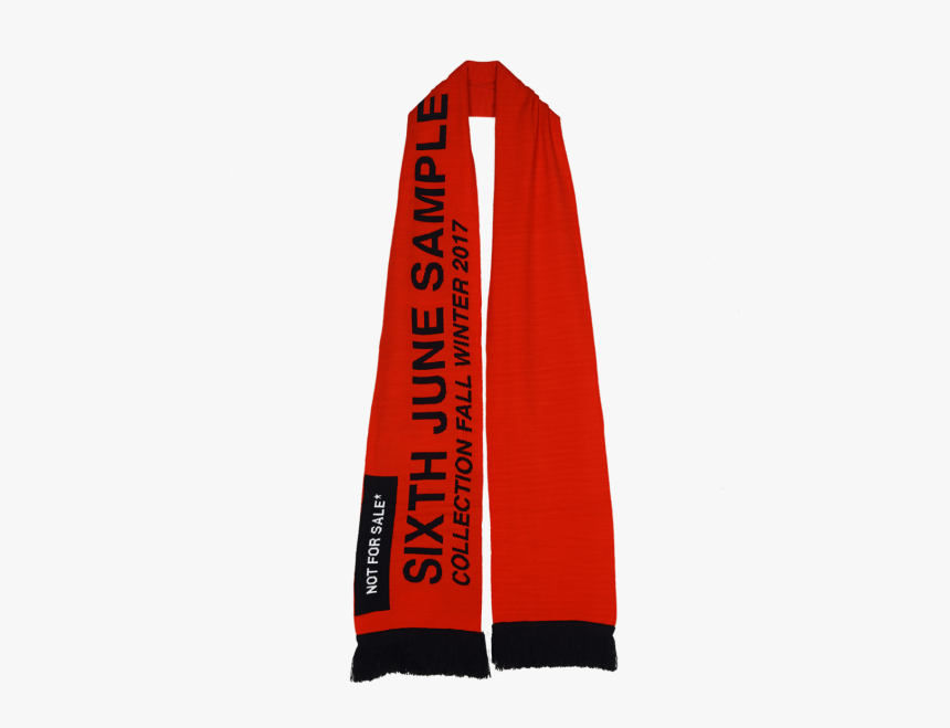 Sixth June Fall Winter 2017 Oversize Scarf Red - Tent, HD Png Download, Free Download